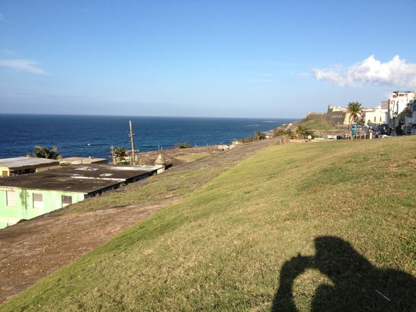 A traveler's photo spot in Viejo San Juan, San Juan