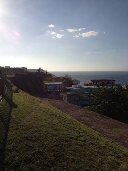 A traveler's photo spot in Viejo San Juan, San Juan