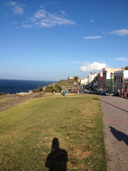 A traveler's photo spot in Viejo San Juan, San Juan
