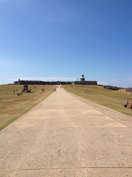 A traveler's photo spot in Viejo San Juan, San Juan