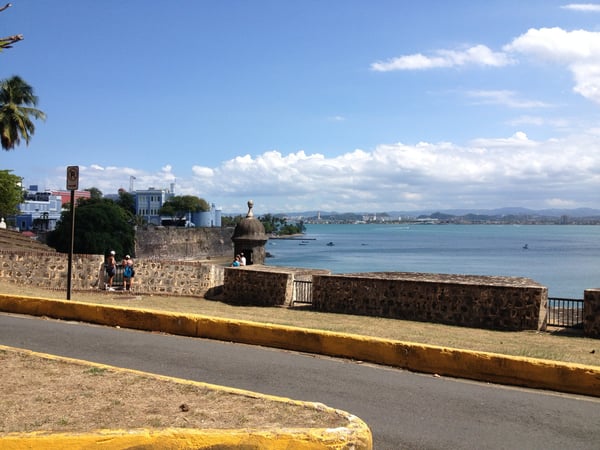 A traveler's photo spot in Viejo San Juan, San Juan