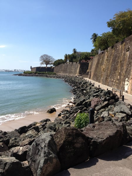 A traveler's photo spot in Viejo San Juan, San Juan