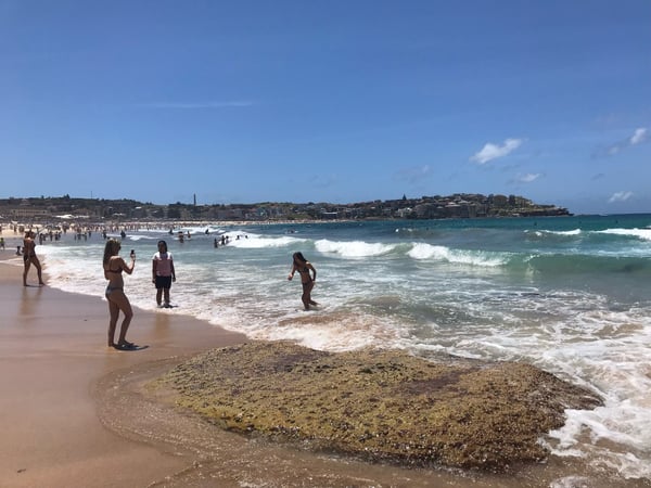 A traveler's photo spot in Bondi Beach, Sydney