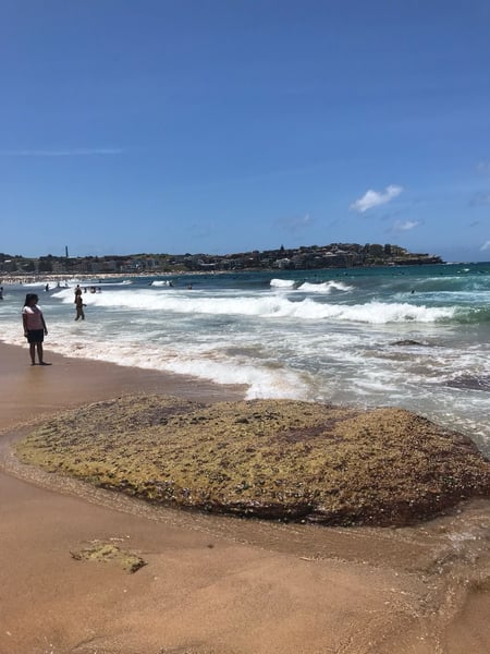 A traveler's photo spot in Bondi Beach, Sydney