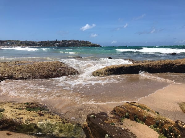 A traveler's photo spot in Bondi Beach, Sydney