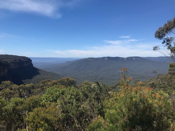 A traveler's photo spot in Wentworth Falls, Blue Mountains
