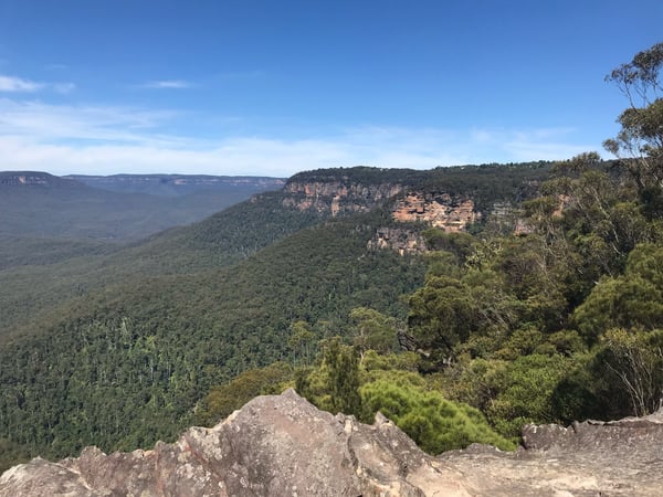 A traveler's photo spot in Wentworth Falls, Blue Mountains