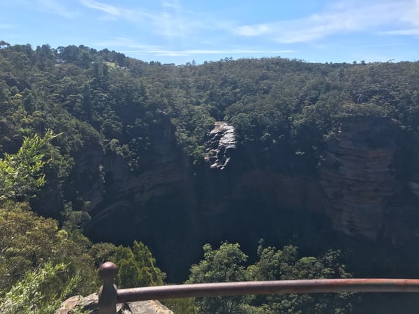 A traveler's photo spot in Wentworth Falls, Blue Mountains