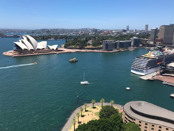 A traveler's photo spot in Sydney CBD, Sydney